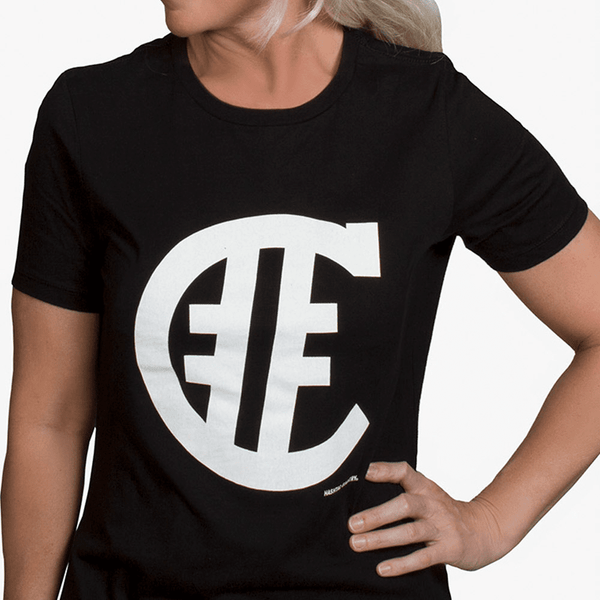 Women's Black Logo T-shirt - Hashtag Country