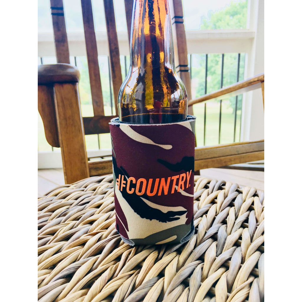 Country Foam Camo Koozie