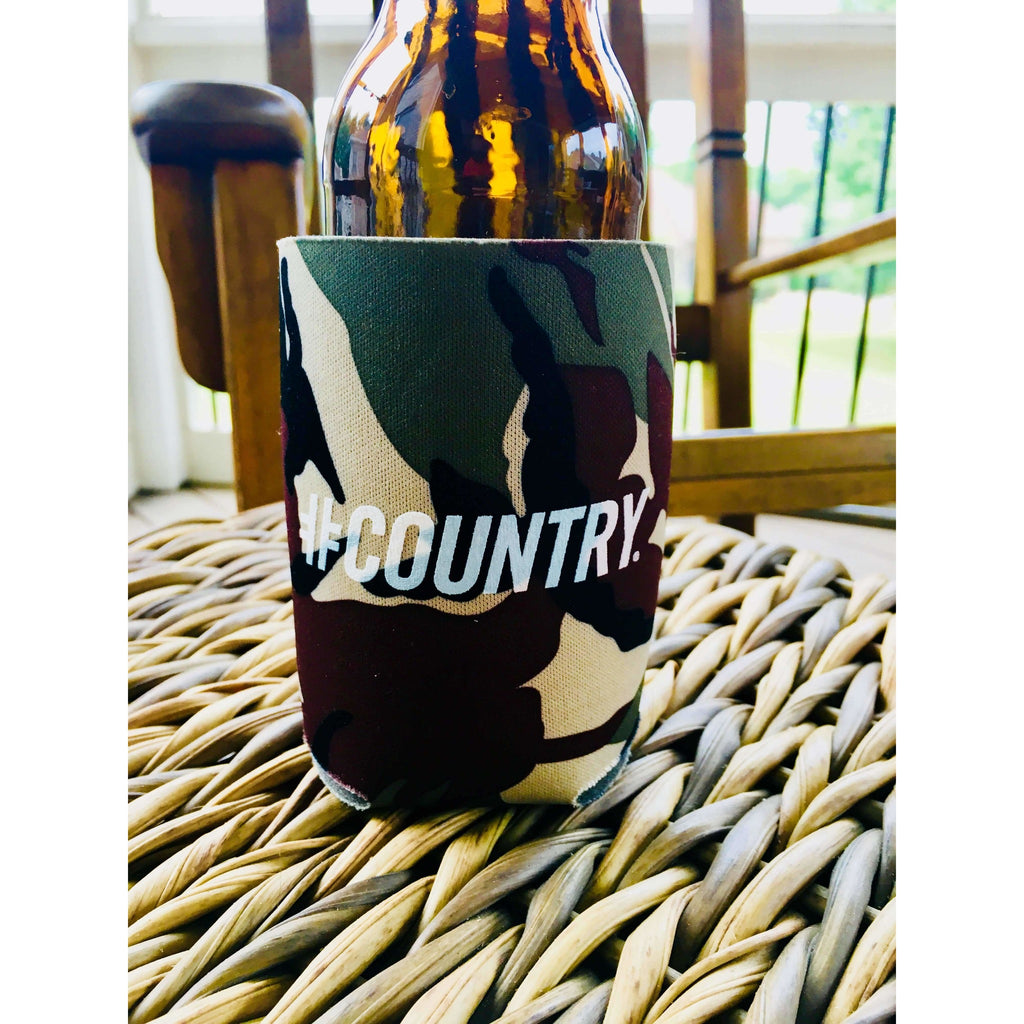 Country Foam Camo Koozie