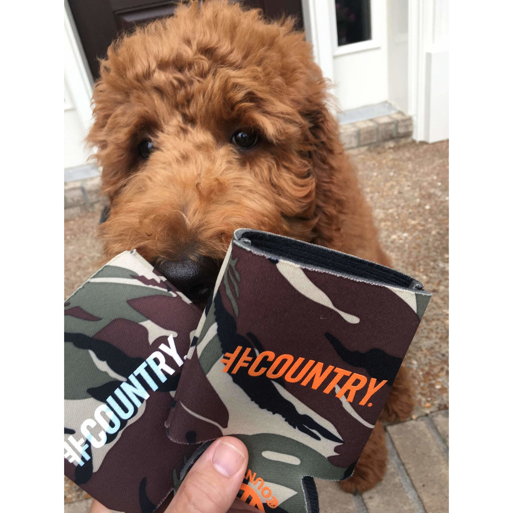 Country Foam Camo Koozie