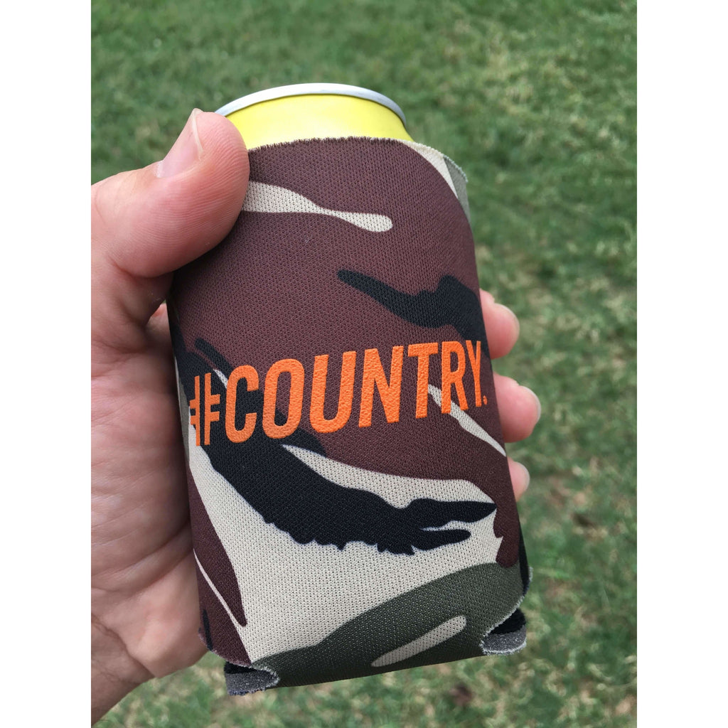 Country Foam Camo Koozie