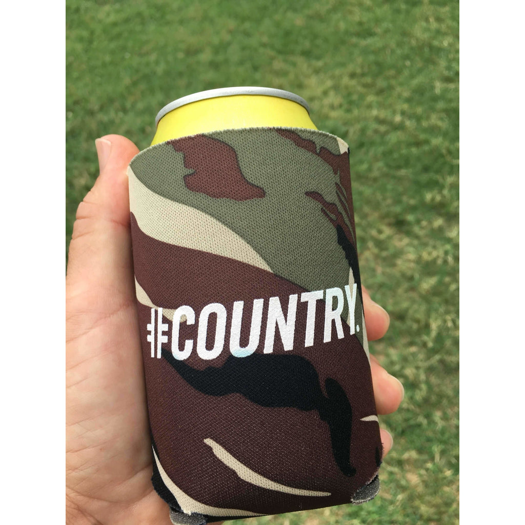 Country Foam Camo Koozie