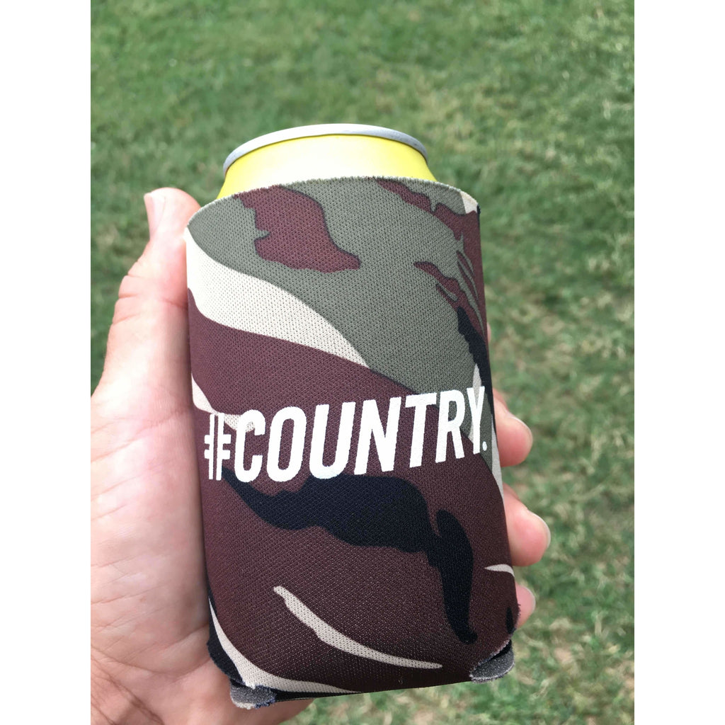 Country Foam Camo Koozie