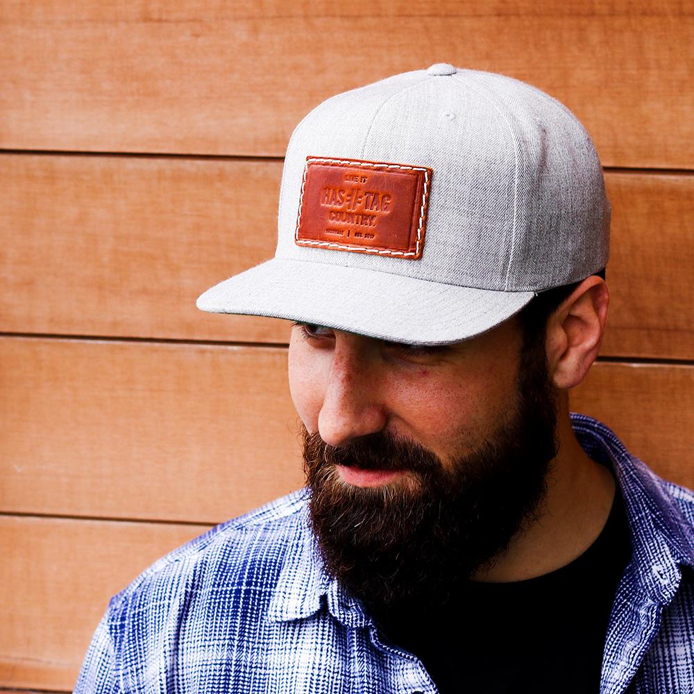 Hashtag Live It Leather Patch Snapback - Hashtag Country